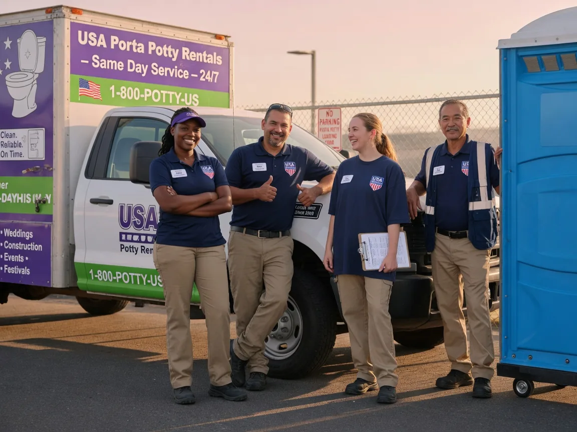 Porta Potty Rental company in Rock City, IL