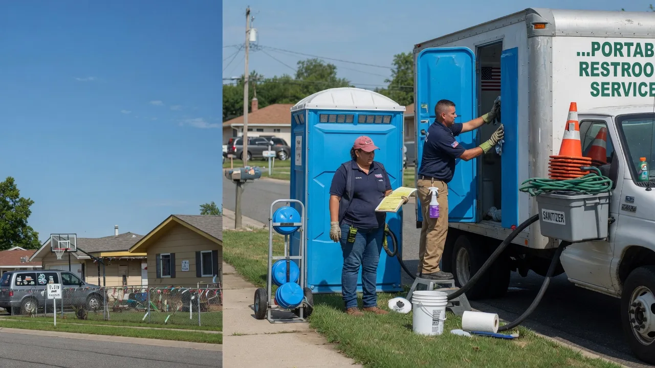 Portable Toilet Rental in Rock City, IL near me